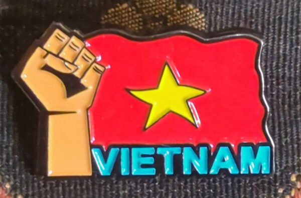 Vietnam Communist Pins (x3) - Image 9